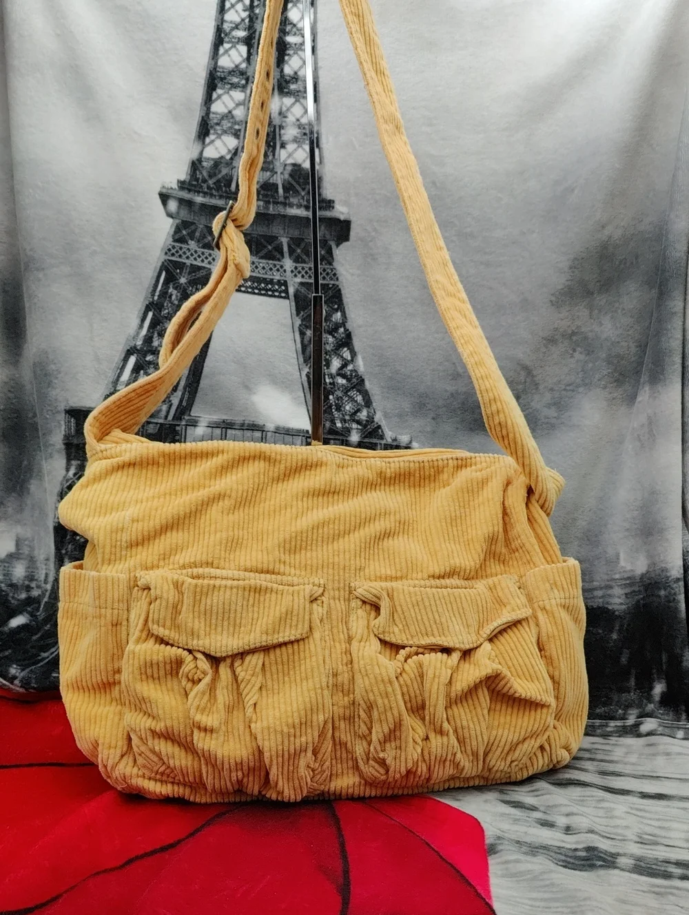 Free People Corduroy Purse